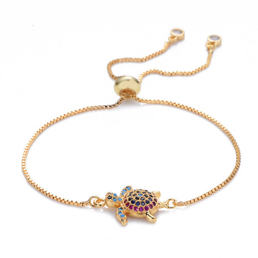 The Capri Sea Turtle Charm Bracelet