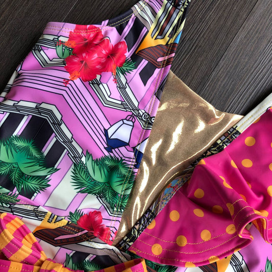 The Ibiza Luxe Ruffle Sculpt One-Piece