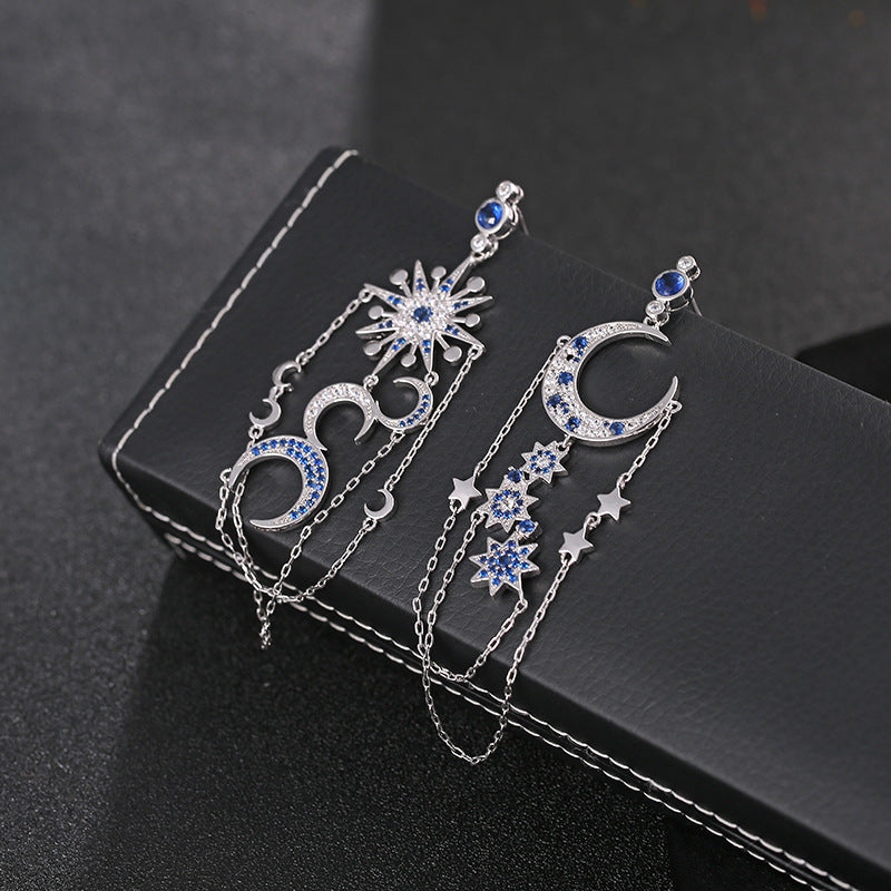 Women’s long drop earrings for vacation style