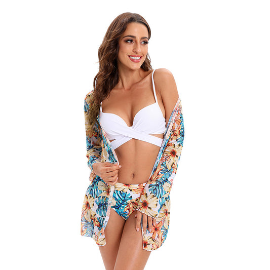 The Amalfi Luxe Layered Mesh Bikini Set