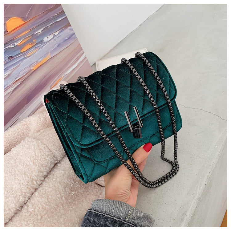 Velvet Crossbody Bag