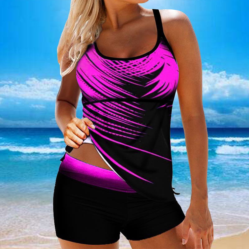 Swimsuit Bikini Slim Conservative Ladies