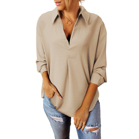 The Capri Luxe Effortless Chiffon Blouse
