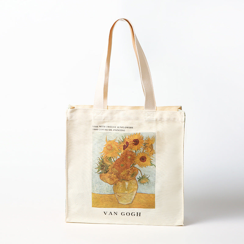 Large Capacity Commuting Oil Painting Canvas Bag