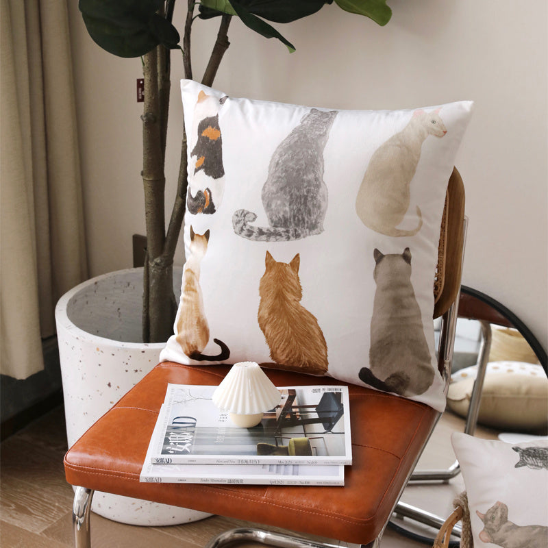 Cute Pet Pillow Cover