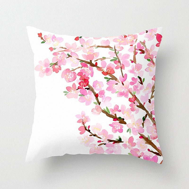 Fashion Simple Flower Pillow Cover