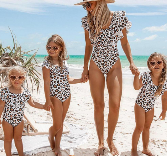 The Capri Luxe Mommy & Me Matching One-Piece