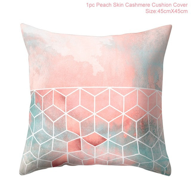 Fashion Print Pillow Cover