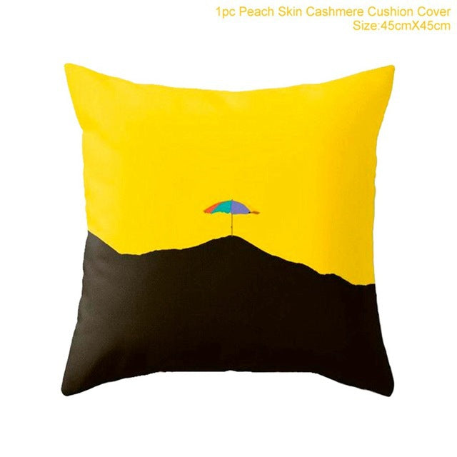 Fashion Print Pillow Cover