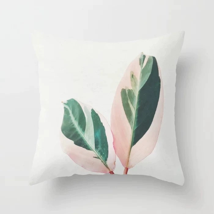 Abstract geometric pillowcase