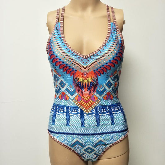 The Ibiza Luxe Mosaic Sculpt One-Piece