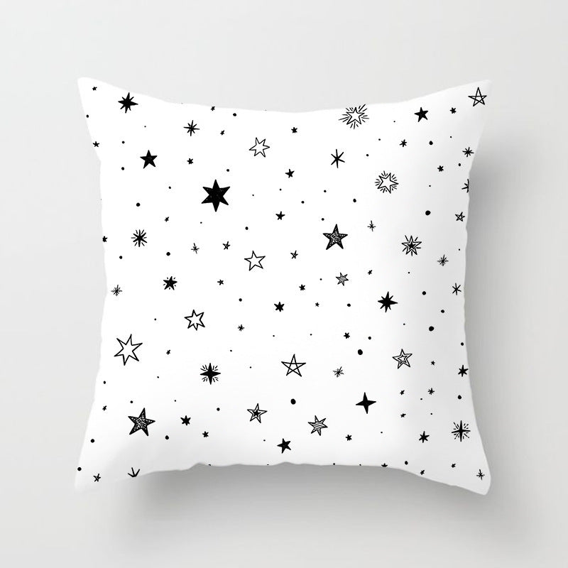 Modern Geometric Abstract Sofa Pillow Cover