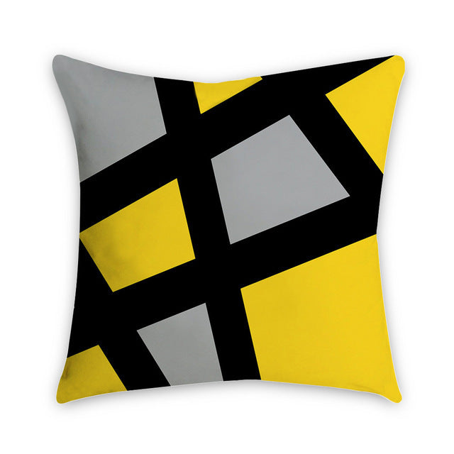 Fashion Print Pillow Cover