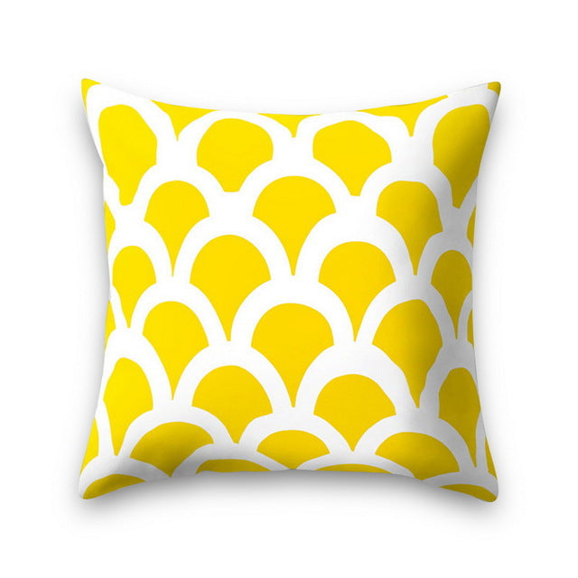 Fashion Print Pillow Cover