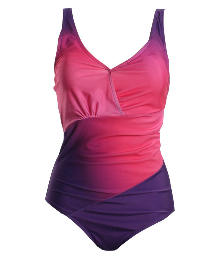 Rainbow gradient swimsuit