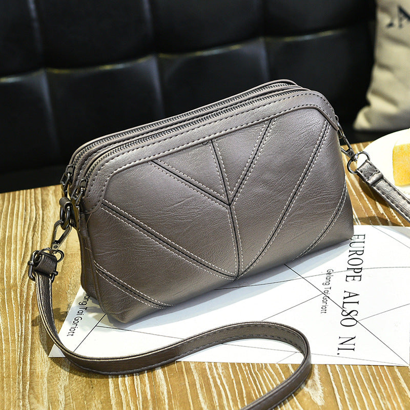 Soft Vegan Leather Crossbody Bag