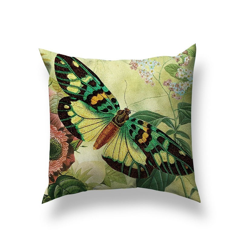 Butterfly Throw Pillow Cover