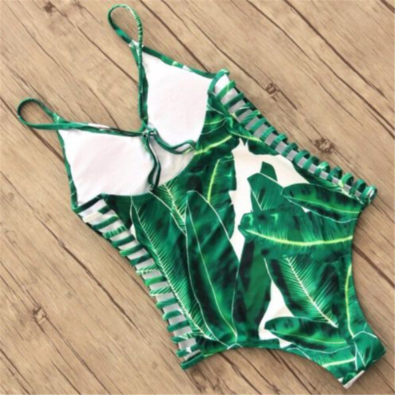 European and American women's swimsuit