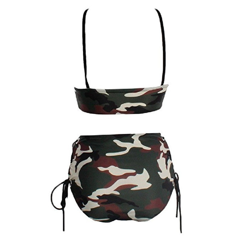 Women's Sexy Camouflage Swimsuit Bikini