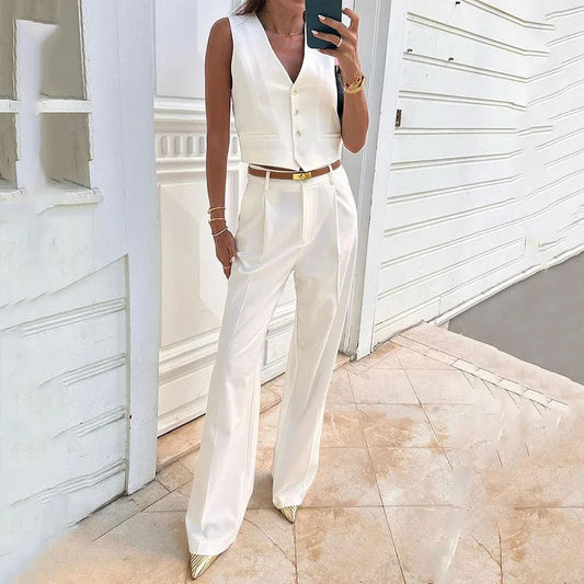 The Riviera Luxe Vest Set