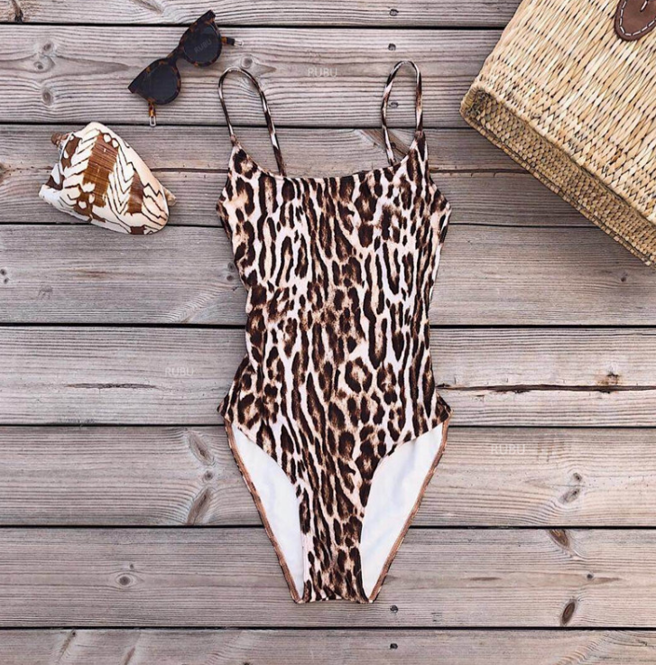 Siamese leopard swimsuit