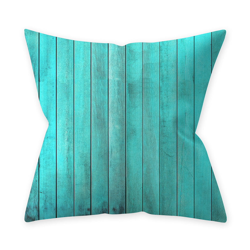 Popular Hot Sale Hug Pillowcase Teal Blue Green Home Decoration Pillow Cushion Cover