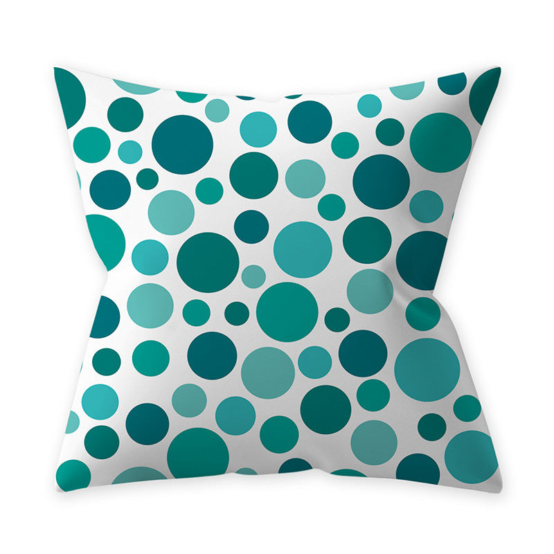 Popular Hot Sale Hug Pillowcase Teal Blue Green Home Decoration Pillow Cushion Cover