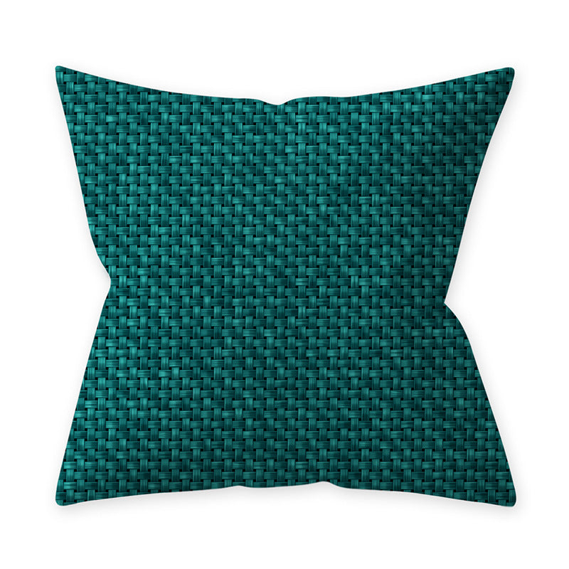 Popular Hot Sale Hug Pillowcase Teal Blue Green Home Decoration Pillow Cushion Cover