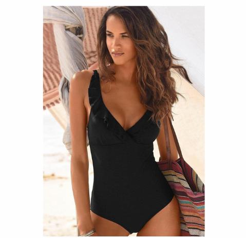 The Capri Ruffle Sculpt One-Piece