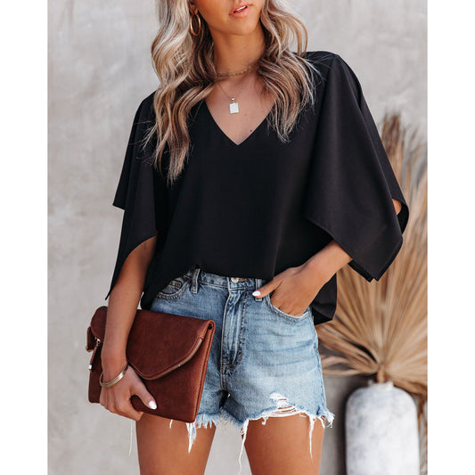 The Capri Luxe Resort Escape Blouse