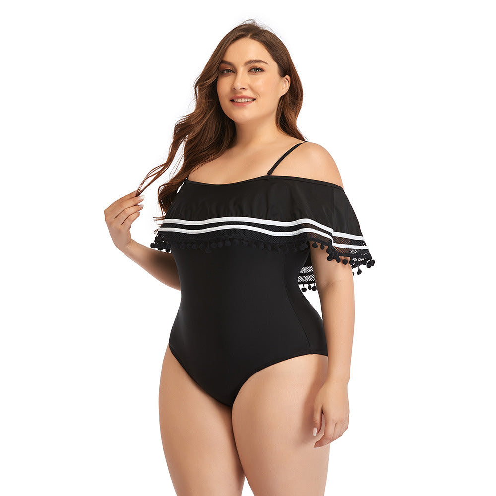 Sexy Plus Size One-piece Bikini Swimsuit Swimsuit Factory Direct Swimsuit Spot