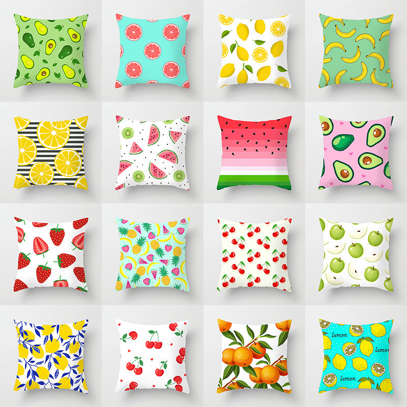 Summer Fruit Pillowcase