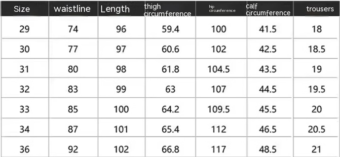 Men's Casual High Waist Straight Pants