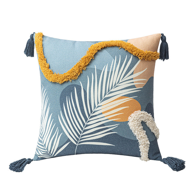 Color Tufted Pillow Cover