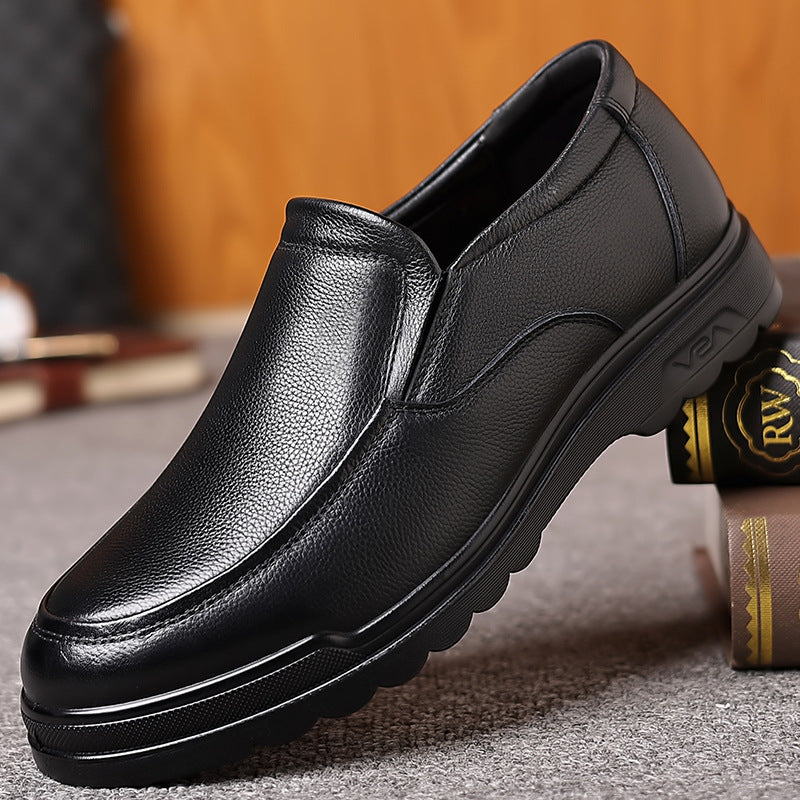 Comfortable Soft Bottom Casual Men Genuine Leather Shoes