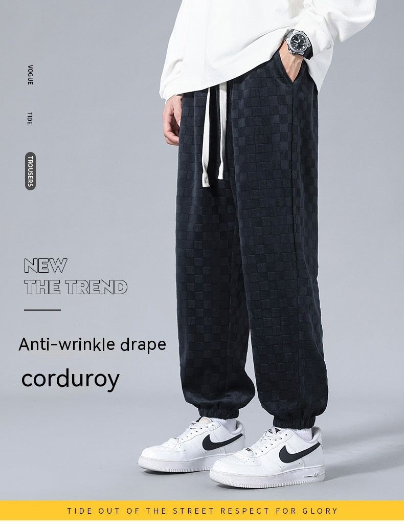 Ankle-tied Sports Loose Pants Casual Trousers