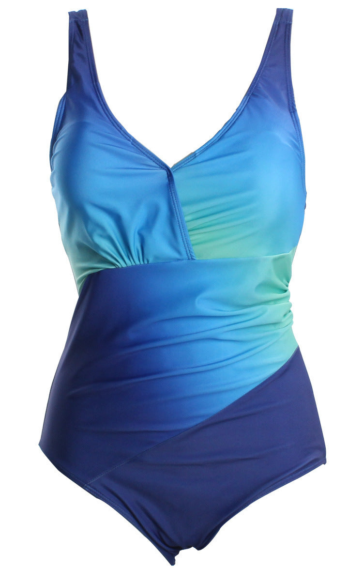 Rainbow gradient swimsuit