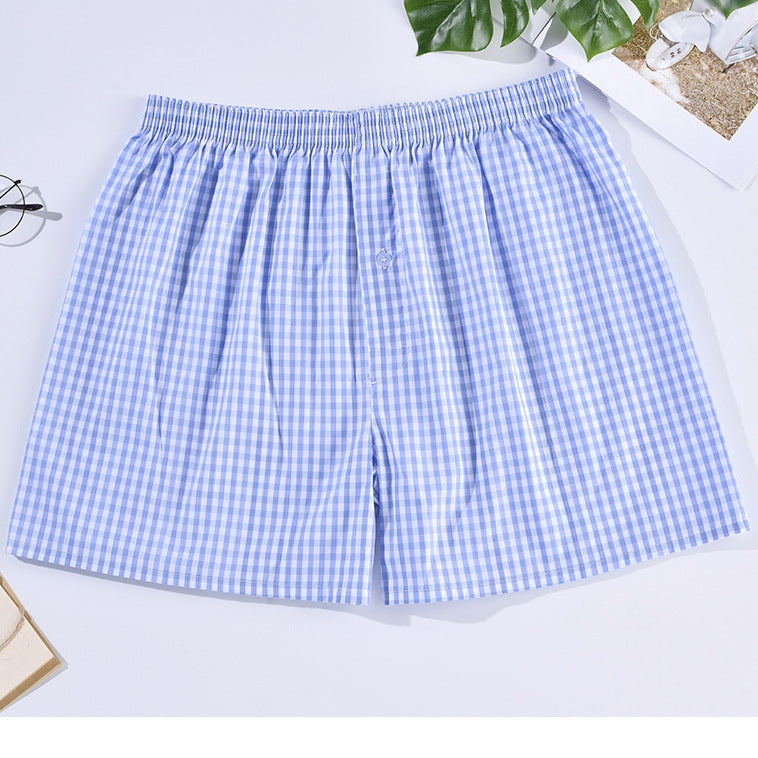 Casual Fashion Home Shorts Loose Breathable Woven Arrow Pants