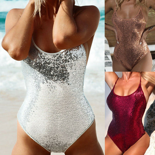 Eye Catching Shimmering One Piece!