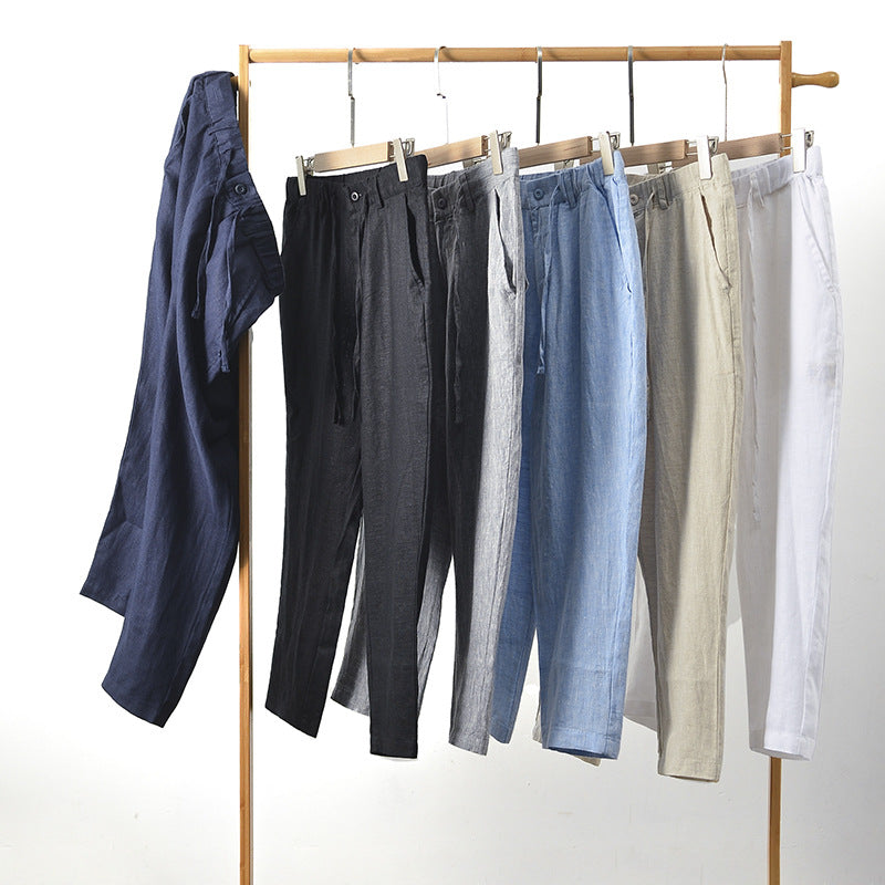 Men's Breathable Casual Cropped Pants