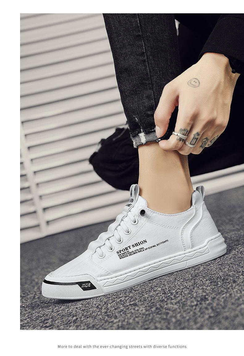 Men's Canvas Shoes Breathable Casual Skateboard Shoes