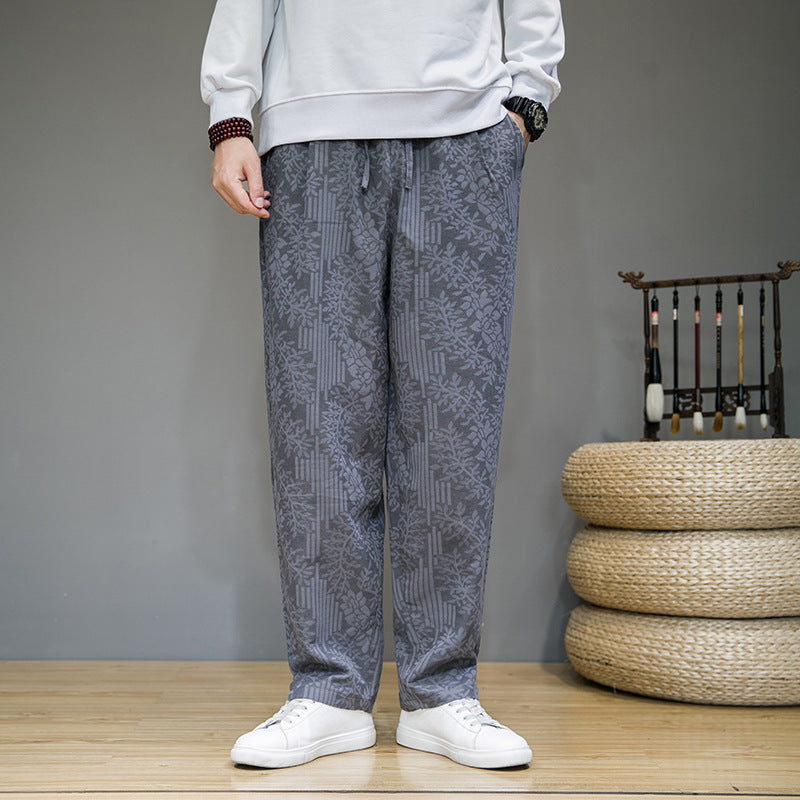 Youth Loose Trendy Straight Men's Pants