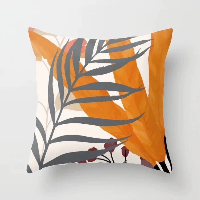 Abstract geometric pillowcase