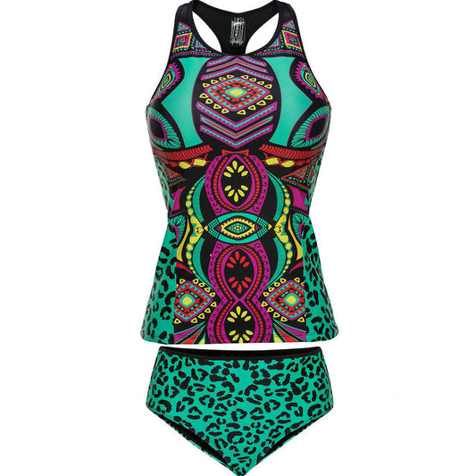 The Riviera Luxe Retro Leopard Sculpt One-Piece