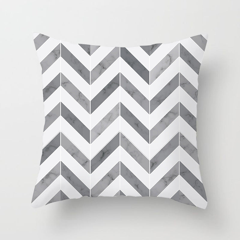 Modern Geometric Abstract Sofa Pillow Cover