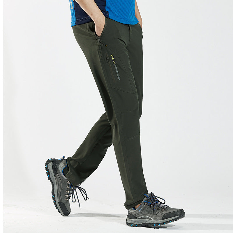 Waterproof Quick-dry Breathable And Loose Tactical Pants - Spring And Autumn