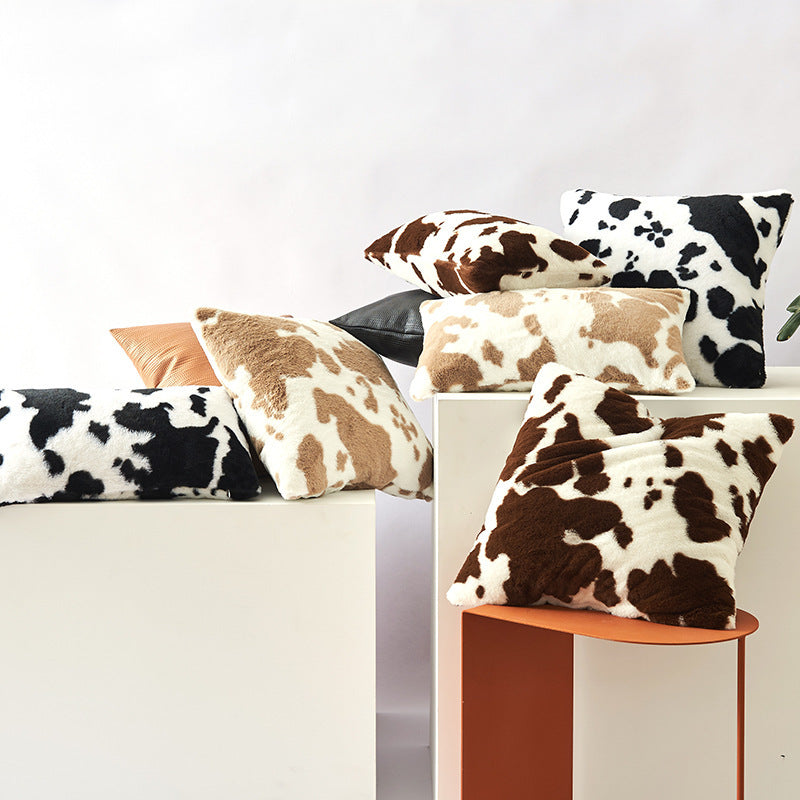 Cow Design Double-sided Pillow Cover