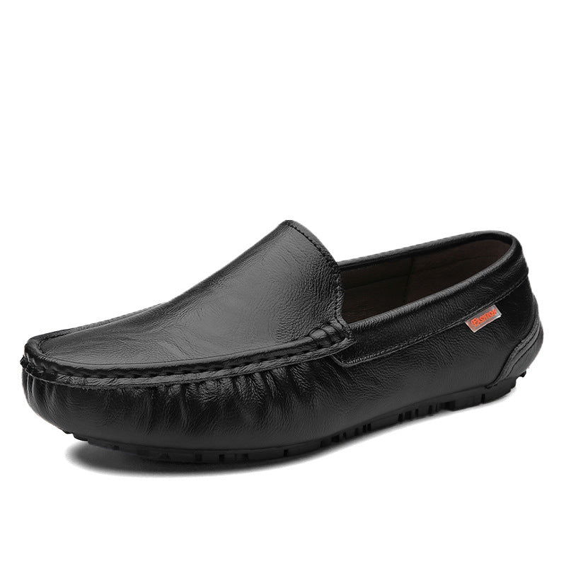 Leather Slip-on Loafers