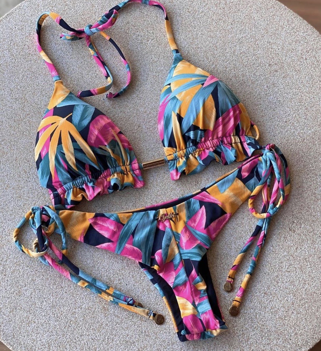 Ladies printed swimsuit