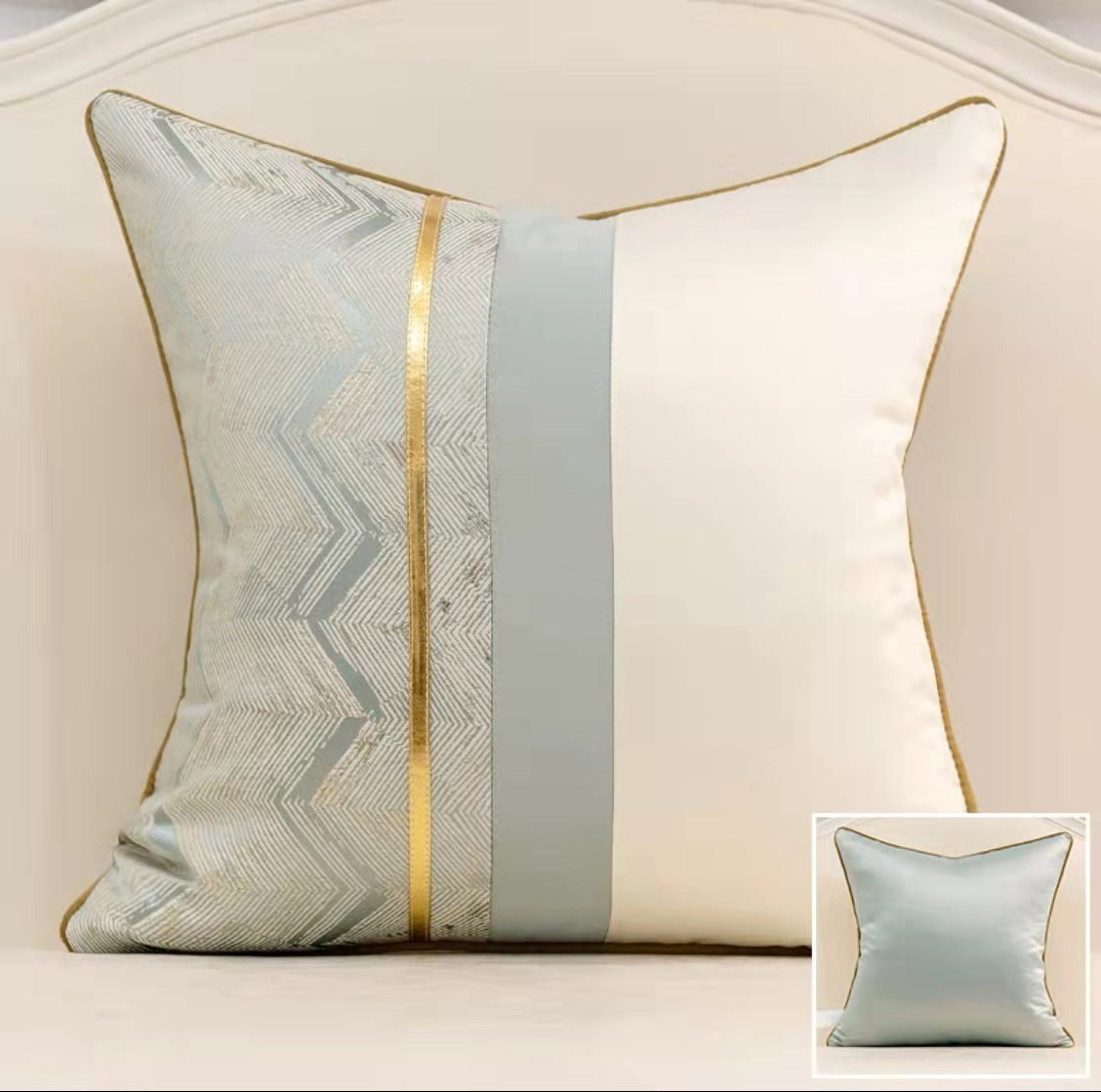 Pillow Cover - Split Colors